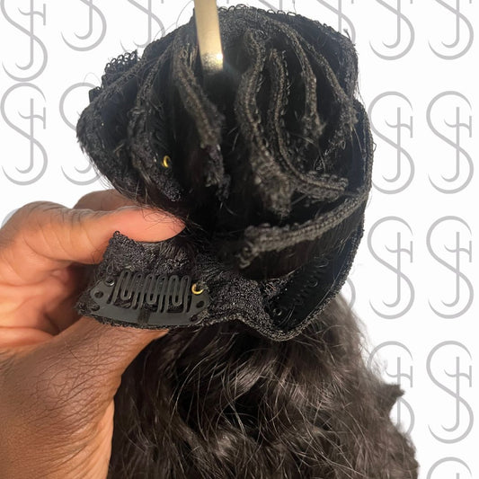 Indian Curly Clip-Ins (Pre-Order) image 1